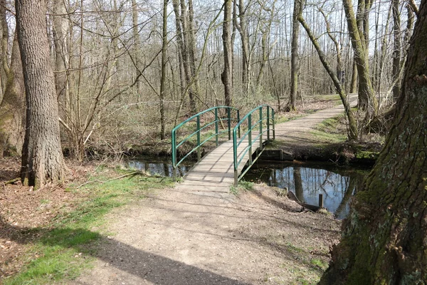Ein Foto der Brücke an der Lohmühle